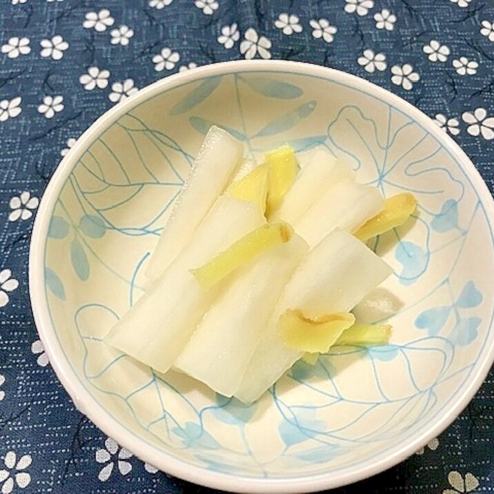 大根の甘酢生姜漬け レシピ 作り方 By けいちゃん088 楽天レシピ 大根の甘酢生姜漬け レシピ 作り方 By けいちゃん088 楽天レシピ